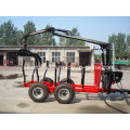 ATV Log Loader Trailer Timber Trailer with Crane